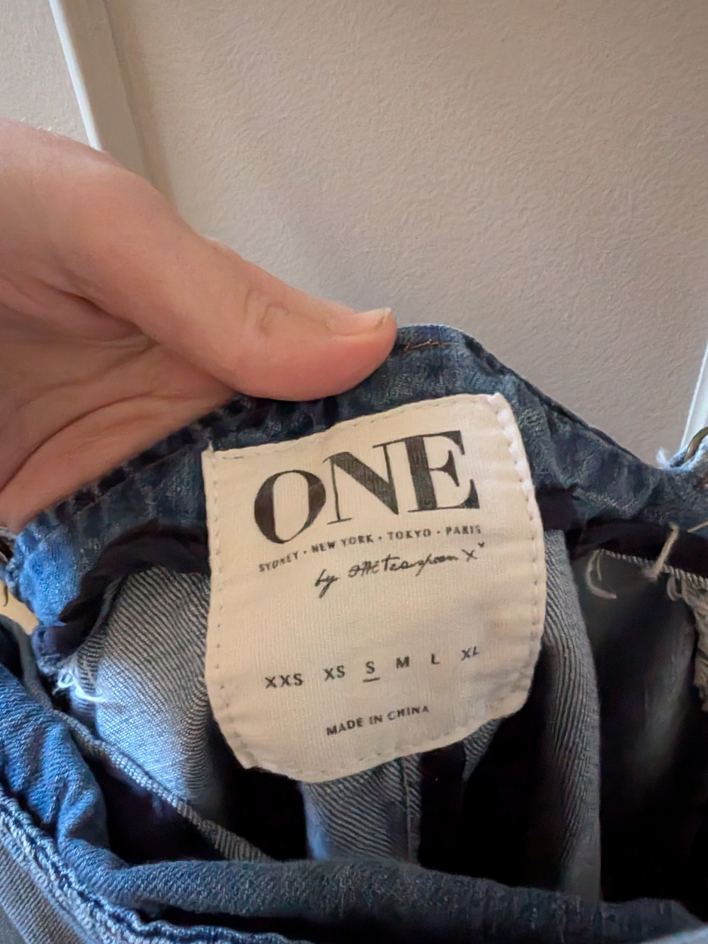 One Teaspoon Blue Denim Pinkie Dress - Picture 3 of 3